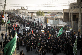 حرکت کاروان "مشایه الحسین" اهواز به سمت کربلا
