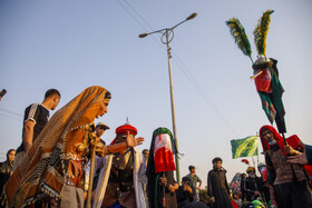 حرکت کاروان "مشایه الحسین" اهواز به سمت کربلا
