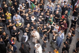 حرکت کاروان "مشایه الحسین" اهواز به سمت کربلا
