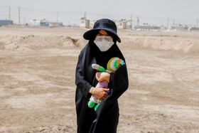 عبور زائران اربعین حسینی از مرز شلمچه