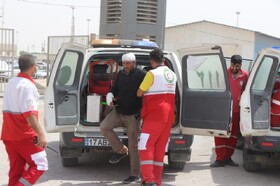 خدمت‌رسانی هلال احمر خوزستان به بیش از ۸۷ هزار زائر در دو مرز