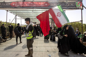 بازگشت زائران اربعین حسینی از مرز شلمچه
