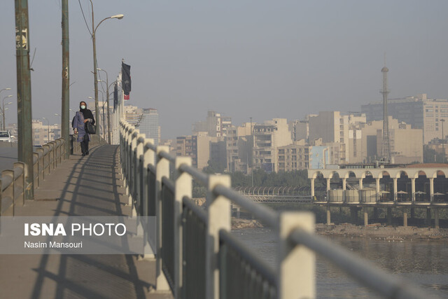 آلودگی هوای شهر اهواز تداوم آلودگی هوا در شهرهای صنعتی خوزستان