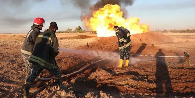 عکس تزیینی است آتشسوزی در خط لوله پنتان پالایشگاه گاز بیدبلند/ فوت یک نفر