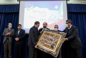 آیین تکریم و معارفه رئیس پیشین و سرپرست جدید جهاد دانشگاهی خوزستان