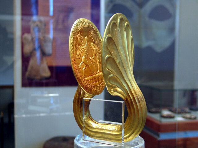 حلقه زرین قدرت مکشوفه از گور عیلامی در ارجان بالاخره سکوت «ارجان» شکسته شد