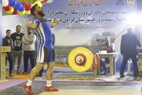 هفته دوم لیگ برتر وزنه برداری به میزبانی باشگاه مناطق نفت خیر جنوب