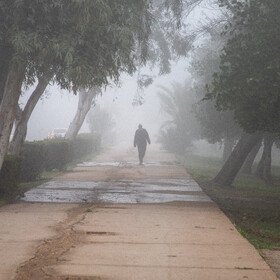 مه‌گرفتگی سنگین در اهواز