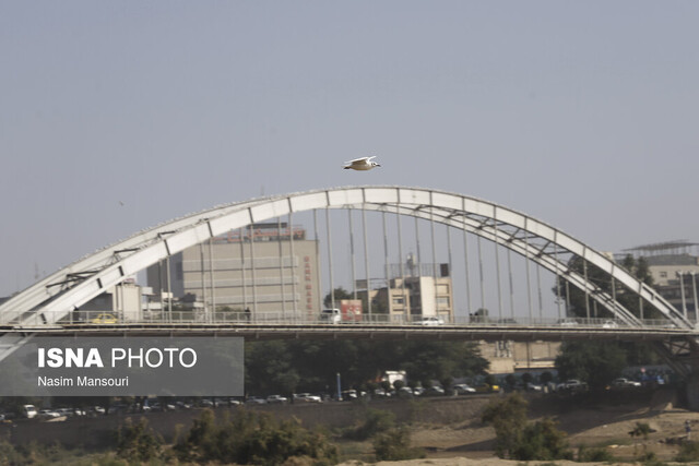پل سفید اهواز هوای ۶ شهر خوزستان در وضعیت "قابل قبول"