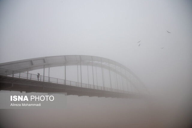 هوای پنج شهر خوزستان در وضعیت "قرمز" و ناسالم  هوای پنج شهر خوزستان در وضعیت "قرمز" و ناسالم