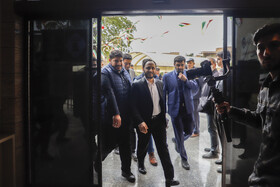 حضور بهادری جهرمی سخنگوی دولت در دانشگاه شهید چمران اهواز