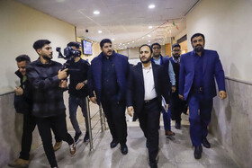 حضور بهادری جهرمی سخنگوی دولت در دانشگاه شهید چمران اهواز
