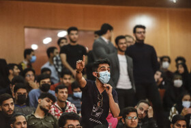 حضور دانشجویان در دانشکده اقتصاد دانشگاه شهید چمران اهواز 