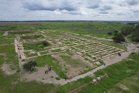 محوطه تاریخی شوش شامل کاخ شاپور، کاخ آپادانا، دروازه شرقی، کاخ هدیش، شهر پانزدهم، روستای هخامنشی، مسجد جامع شوش و مجموعه بناهای دوره اسلامی، تپههای آکروپول و قلعه فرانسویها است.