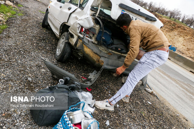 عکس: آرشیو مصدومیت ۸ نفر در پی حادثه رانندگی در آزادراه تهران- قزوین