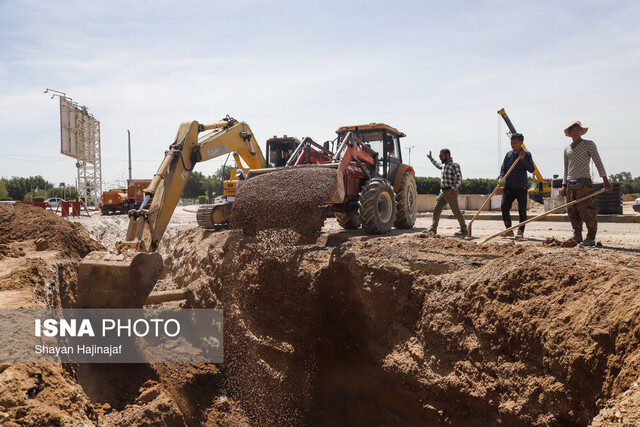 "فاضلاب" اهواز ۳۰ سال پس از کلنگزنی!
