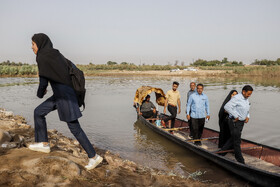 مردم دهستان عنافچه برای تردد چیزی در اختیار ندارند مگر اینکه کسی قایق شخصی داشته باشد تا بتوان به وسیله آن قایق تردد کرد.