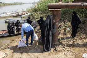پل شناور دهستان عنافچه به ملاثانی اواخر فروردین ماه توسط ارتش جمهوری اسلامی ایران به منظور ایمن سازی جمع آوری شده و راه ارتباطی بیش از 40 روستا با شهر ملاثانی قطع شده است.