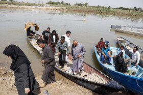 مردم دهستان عنافچه از توابع شهرستان باوی استان خوزستان سالها از پل شناور ارتش برای عبور از رودخانه و تردد به شهر ملاثانی استفاده می کردند. نزدیک به یک ماه است که به دلیل طغیان رودخانه و بالا آمدن آب پل جمع آوری شده و مردم با زحمت فراوان و پذیرفتن خطر برای انجام کارهای روزانه با قایق تردد می کنند.