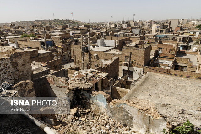 حصیرآباد اهواز خطر ویرانی در بلندیهای "حصیرآباد" اهواز