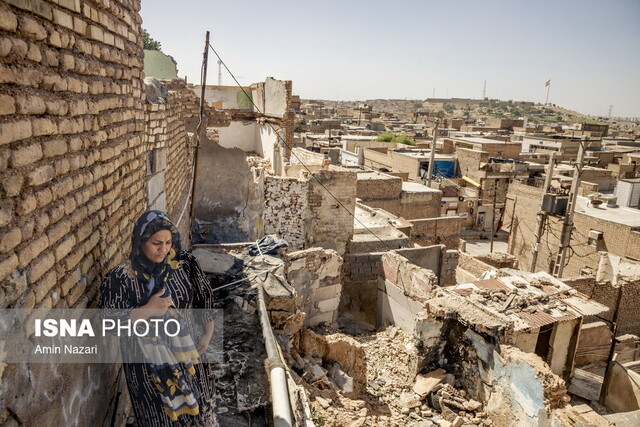 خطر ویرانی در بلندیهای “حصیرآباد” اهواز