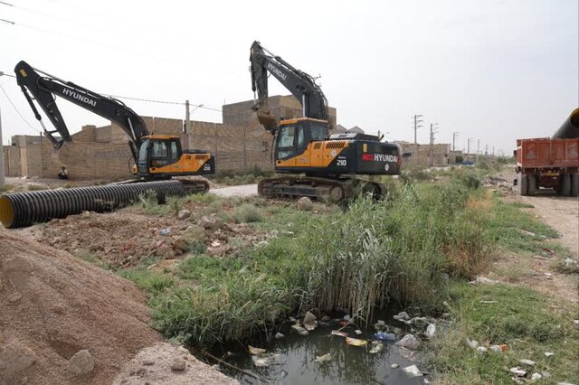 منطقه گلدشت پروژه فاضلاب منطقه گلدشت اهواز اجرایی میشود