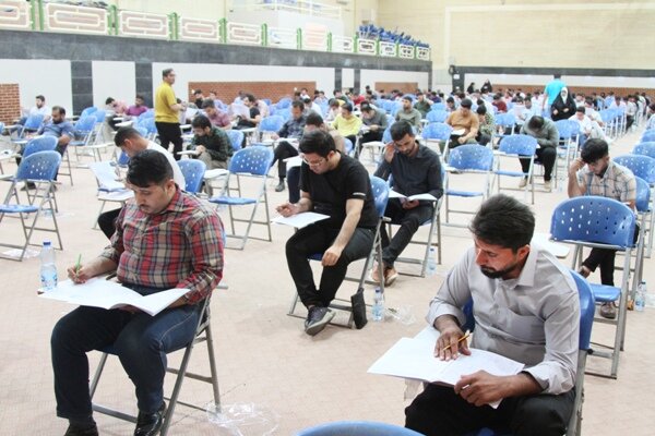 دهمین آزمون مشترک فراگیر دستگاههای اجرایی در خوزستان برگزار شد