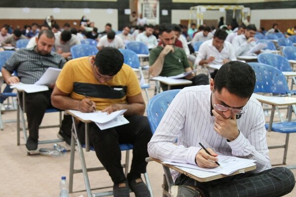 دهمین آزمون مشترک فراگیر دستگاههای اجرایی در خوزستان برگزار شد