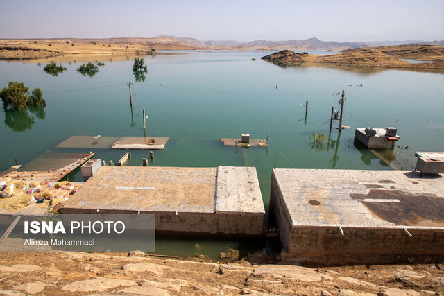 خانههای به زیر آب رفته روستای تلخاب پیش از آبگیری سد اصلا وجود نداشتند خانههای به زیر آب رفته روستای تلخاب پیش از آبگیری سد اصلا وجود نداشتند