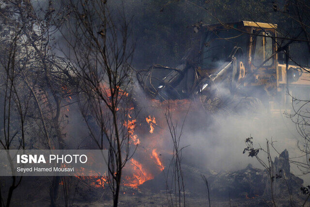 عکس از آرشیو وقوع ۱۱ آتشسوزی در پارک ملی کرخه از ابتدای امسال