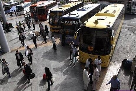 رشد ۳۱ درصدی جابجایی مسافر از پایانه‌های مسافربری خوزستان