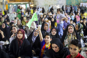 جشن عید غدیر در حرم علی‌بن مهزیار اهوازی