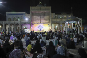 جشن عید غدیر در حرم علی‌بن مهزیار اهوازی