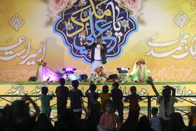 جشن عید غدیر در حرم علی‌بن مهزیار اهوازی