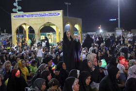 جشن عید غدیر در حرم علی‌بن مهزیار اهوازی