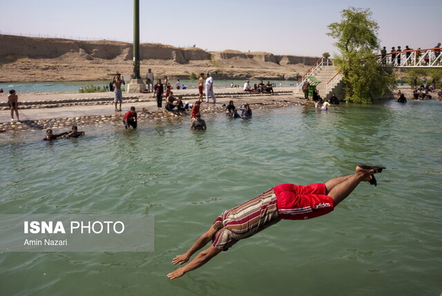 شیرجه در آب کم‌عمق در رودخانه «دز» ۶ مصدوم بر جای گذاشت