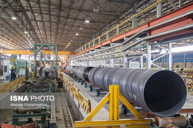 رکوردشکنی لولهسازی اهواز در تولید و پوشش لوله رکوردشکنی لولهسازی اهواز در تولید و پوشش لوله