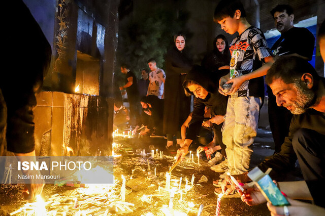 اشک و اندوه خوزستانیها در شام غریبان امام حسین(ع)