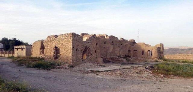 ریزش بخشی از بنای ثبت ملی «قلعه‌ خانی» مسجدسلیمان