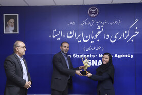 بازدید داوود میرشکار مدیرکل حفاظت محیط زیست خوزستان از ایسنا به مناسبت روز خبرنگار