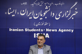 بازدید محمدحسین ارسطوزاده مدیرکل اداره کل میراث فرهنگی، گردشگری و صنایع دستی خوزستان از ایسنای خوزستان به مناسبت روز خبرنگار