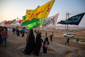 حرکت کاروان "مشایه الحسین" از بندر امام خمینی (ره) به سمت کربلا