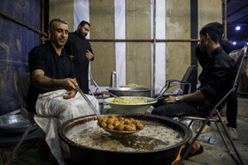 تردد شبانه زائران اربعین حسینی از مرز شلمچه