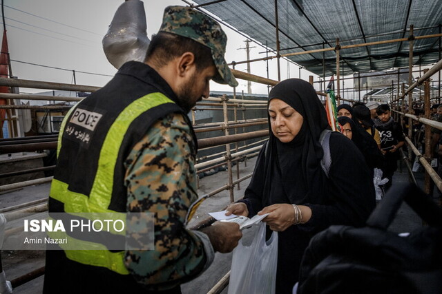 مرز شلمچه تمهیدات پلیس خرمشهر برای سهولت تردد و امنیت زائران
