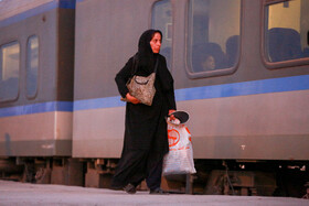 انتقال زائران اربعین حسینی از خرمشهر به شلمچه با قطار