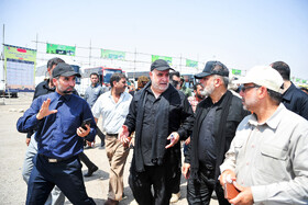 بازدید وزیر کشور از مرز شلمچه
