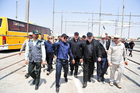 بازدید وزیر کشور از مرز شلمچه