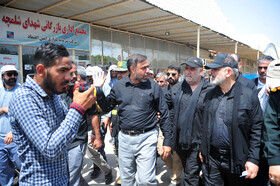 بازدید وزیر کشور از مرز شلمچه