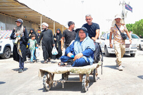 در حاشیه بازدید وزیر کشور از مرز شلمچه