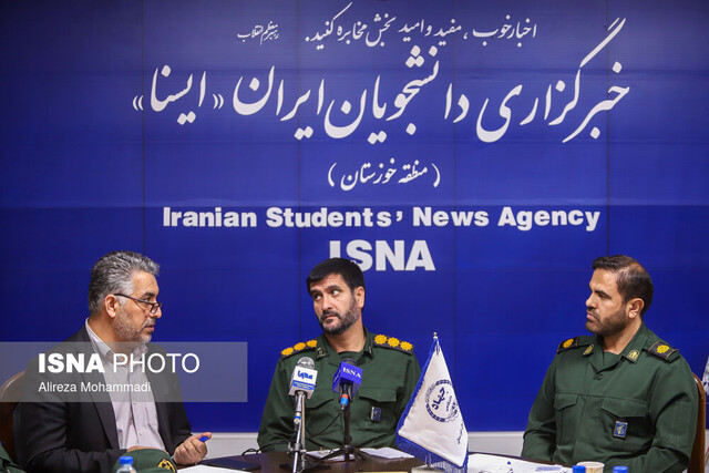 رونمایی از یادمان "شهید احمد رستگار" در ایسنای خوزستان